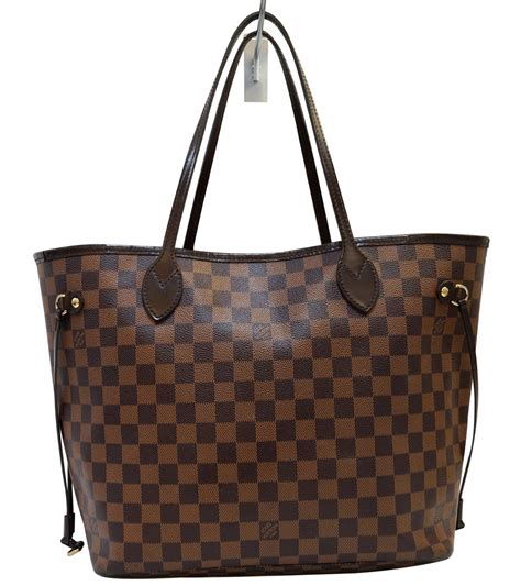 louis vuitton damier vs monogram neverfull|Louis Vuitton Neverfull mm schwarz.